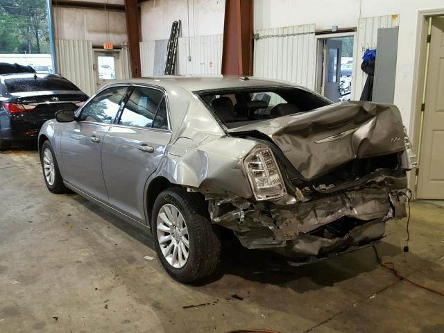 2C3CCAAG4EH307121 - 2014 CHRYSLER 300 GRAY photo 3