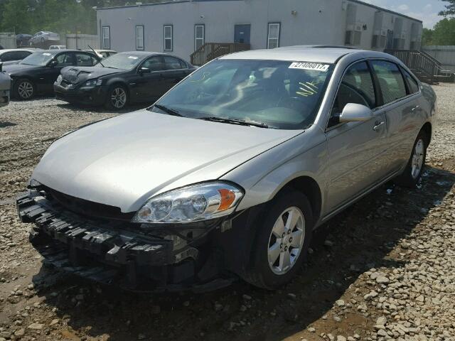 2G1WT58K769170478 - 2006 CHEVROLET IMPALA LT SILVER photo 2