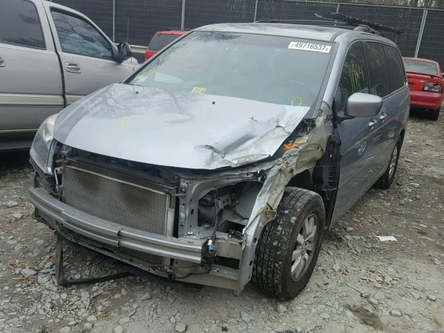 5FNRL38768B055986 - 2008 HONDA ODYSSEY EX GRAY photo 2