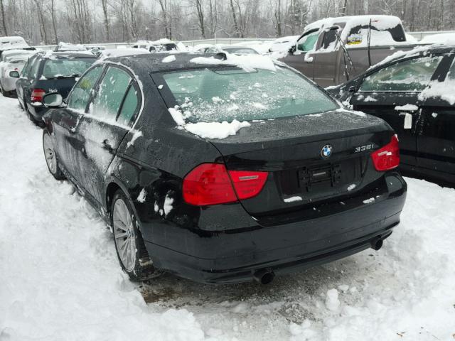 WBAPL5G57BNN23460 - 2011 BMW 335 XI BLACK photo 3