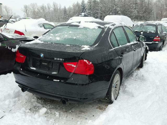 WBAPL5G57BNN23460 - 2011 BMW 335 XI BLACK photo 4