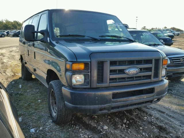 1FTNE24W08DA60219 - 2008 FORD ECONOLINE GREEN photo 1