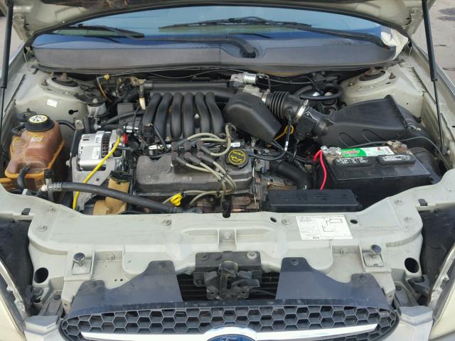 1FAFP53U23A232346 - 2003 FORD TAURUS SE BEIGE photo 7