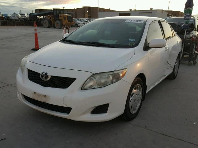 2T1BU40E49C143035 - 2009 TOYOTA COROLLA BA WHITE photo 2