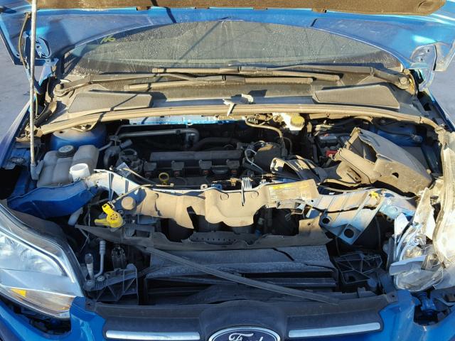 1FADP3K24DL161765 - 2013 FORD FOCUS SE BLUE photo 7