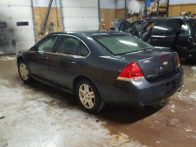 2G1WG5E32D1138681 - 2013 CHEVROLET IMPALA LT GRAY photo 3