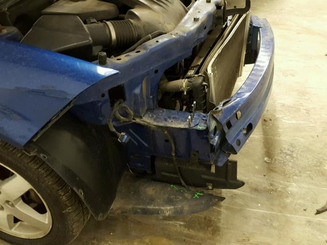 1G1AL52F457503080 - 2005 CHEVROLET COBALT LS BLUE photo 9