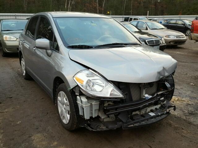 3N1BC1AP1AL466559 - 2010 NISSAN VERSA S GRAY photo 1