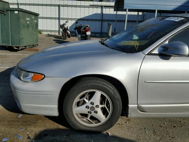 1G2WP52KX3F175203 - 2003 PONTIAC GRAND PRIX SILVER photo 9