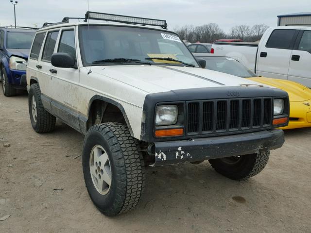 1J4FF68S7XL582182 - 1999 JEEP CHEROKEE S WHITE photo 1