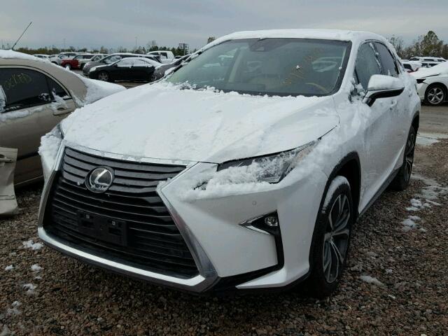 2T2ZZMCA7GC027183 - 2016 LEXUS RX 350 WHITE photo 2