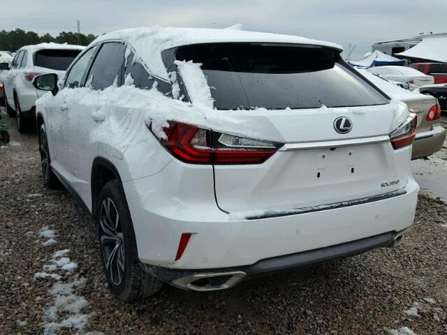 2T2ZZMCA7GC027183 - 2016 LEXUS RX 350 WHITE photo 3