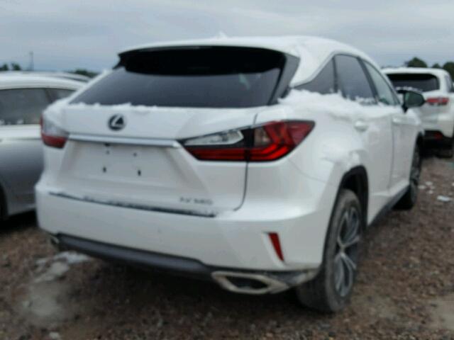 2T2ZZMCA7GC027183 - 2016 LEXUS RX 350 WHITE photo 4