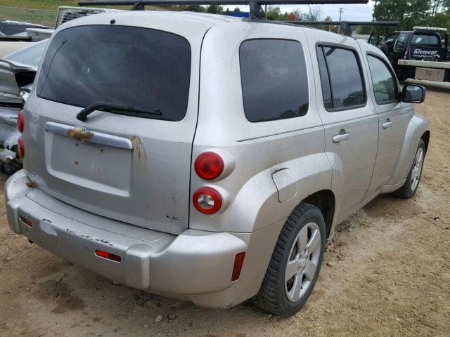 3GNDA13D87S625436 - 2007 CHEVROLET HHR LS ნაცრისფერი ფოტო 4