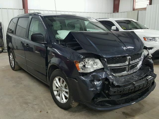 2C4RDGCG6ER146834 - 2014 DODGE GRAND CARA BLACK photo 1