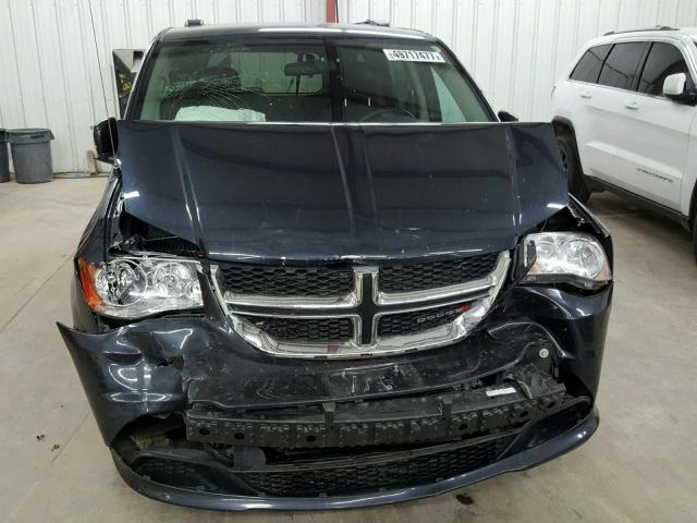 2C4RDGCG6ER146834 - 2014 DODGE GRAND CARA BLACK photo 7