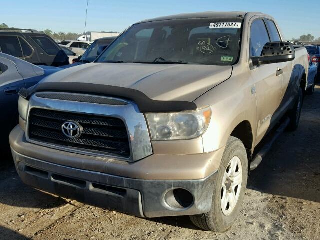 5TBBT54118S464903 - 2008 TOYOTA TUNDRA DOU TAN photo 2