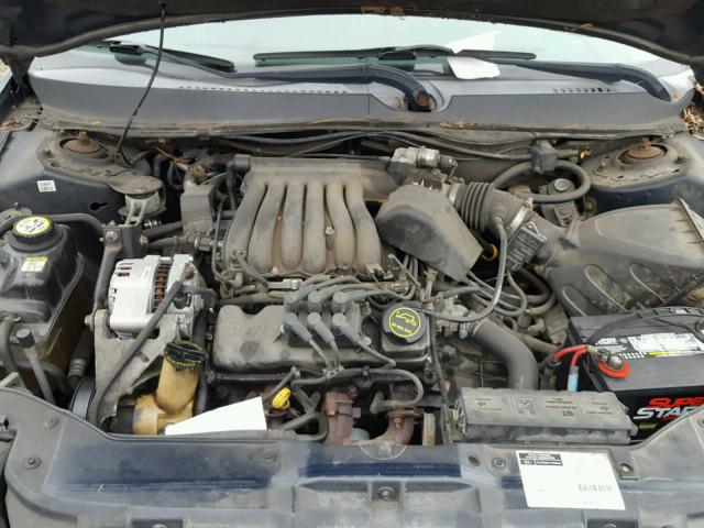 1FAFP53U72A140602 - 2002 FORD TAURUS SE BLUE photo 7