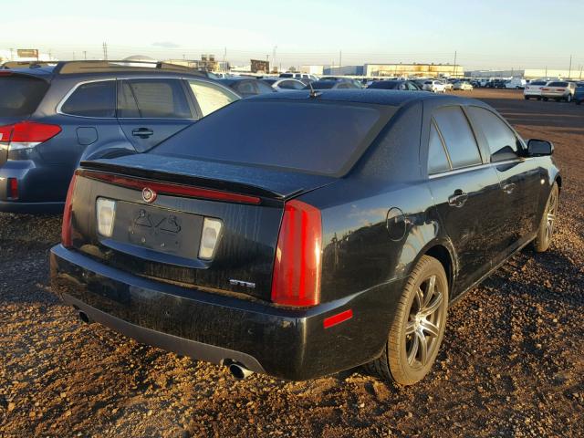 1G6DW677450223674 - 2005 CADILLAC STS BLACK photo 4