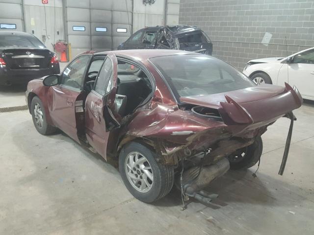 1G2NF52E63C293145 - 2003 PONTIAC GRAND AM S MAROON photo 3