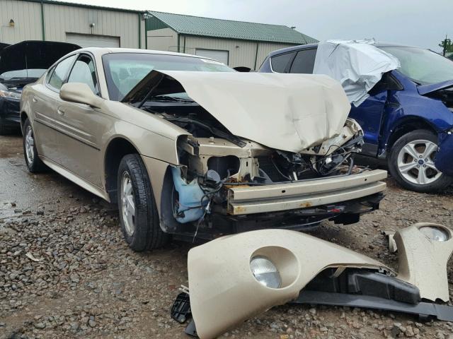 2G2WP522741190900 - 2004 PONTIAC GRAND PRIX TAN photo 1