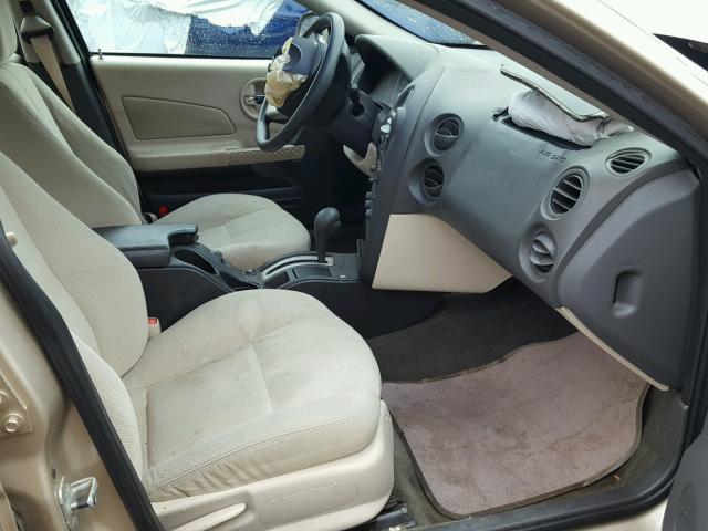 2G2WP522741190900 - 2004 PONTIAC GRAND PRIX TAN photo 5