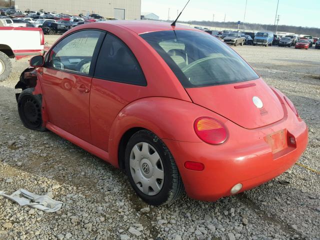 3VWBK21C33M417487 - 2003 VOLKSWAGEN NEW BEETLE ORANGE photo 3