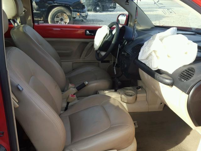 3VWBK21C33M417487 - 2003 VOLKSWAGEN NEW BEETLE 橙色 照片 5