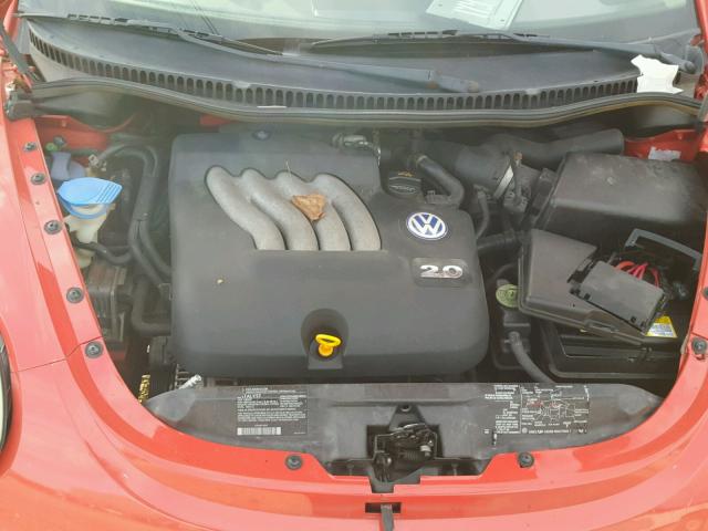 3VWBK21C33M417487 - 2003 VOLKSWAGEN NEW BEETLE 橙色 照片 7