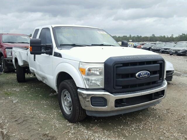 1FT7X2A61BEB10182 - 2011 FORD F250 SUPER WHITE photo 1