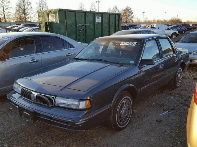 1G3AJ55M6S6346449 - 1995 OLDSMOBILE CIERA SL BLUE photo 2