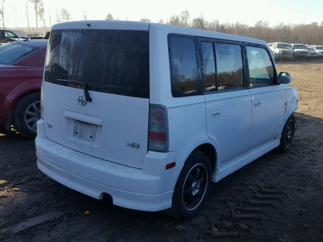 JTLKT324164070694 - 2006 TOYOTA SCION XB Blanco foto 4