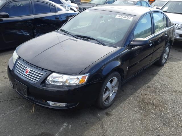 1G8AL58B77Z105830 - 2007 SATURN ION LEVEL BLACK photo 2
