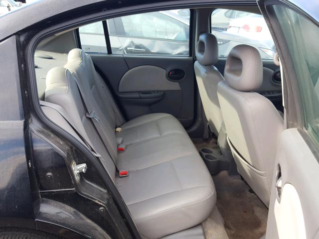 1G8AL58B77Z105830 - 2007 SATURN ION LEVEL BLACK photo 6