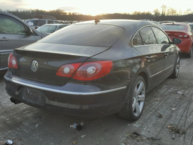 WVWNN7AN6AE562886 - 2010 VOLKSWAGEN CC SPORT BLACK photo 4