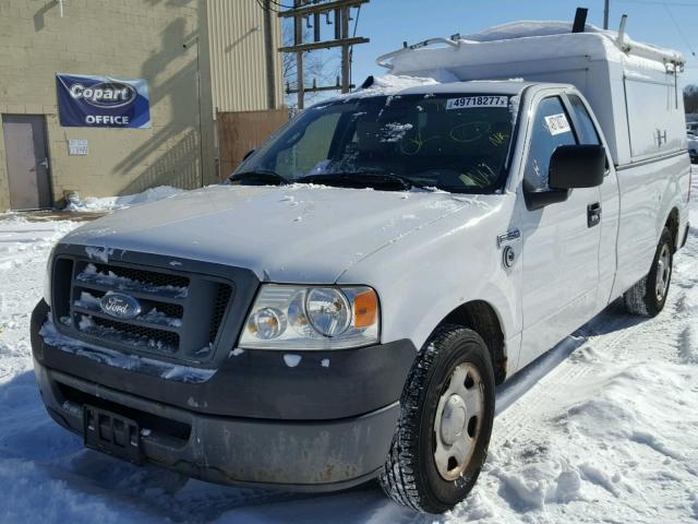 1FTRF12288KC10856 - 2008 FORD F150 WHITE photo 2