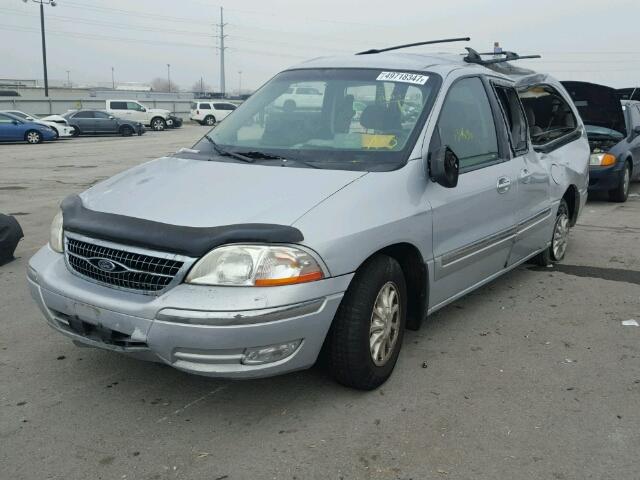 2FMZA5243YBB35917 - 2000 FORD WINDSTAR S SILVER photo 2