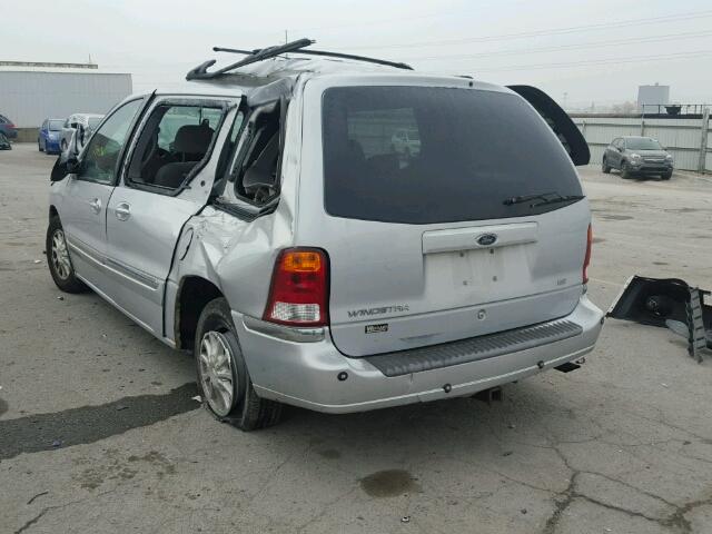 2FMZA5243YBB35917 - 2000 FORD WINDSTAR S SILVER photo 3