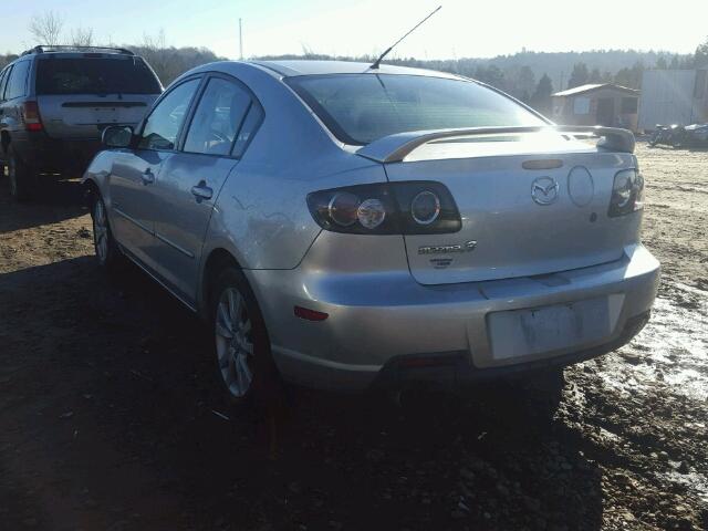 JM1BK123871646083 - 2007 MAZDA 3 S SILVER photo 3