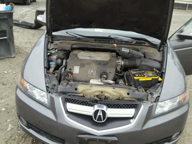 19UUA66248A028000 - 2008 ACURA TL GRAY photo 7