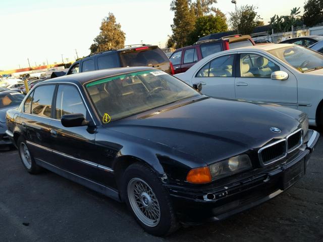WBAGJ832XWDM23500 - 1998 BMW 740 IL Қара фото 1