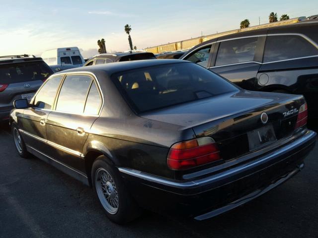 WBAGJ832XWDM23500 - 1998 BMW 740 IL BLACK photo 3