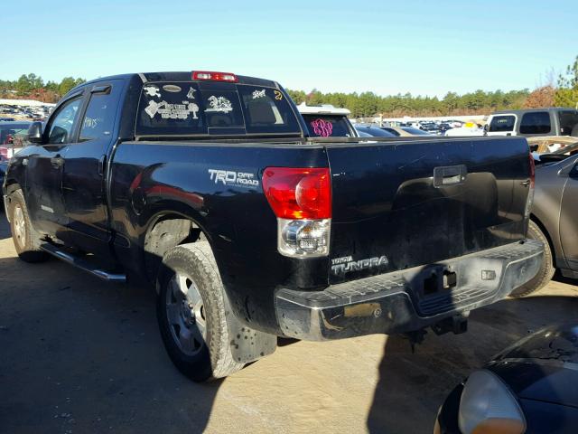 5TFRT54187X013823 - 2007 TOYOTA TUNDRA DOU BLACK photo 3