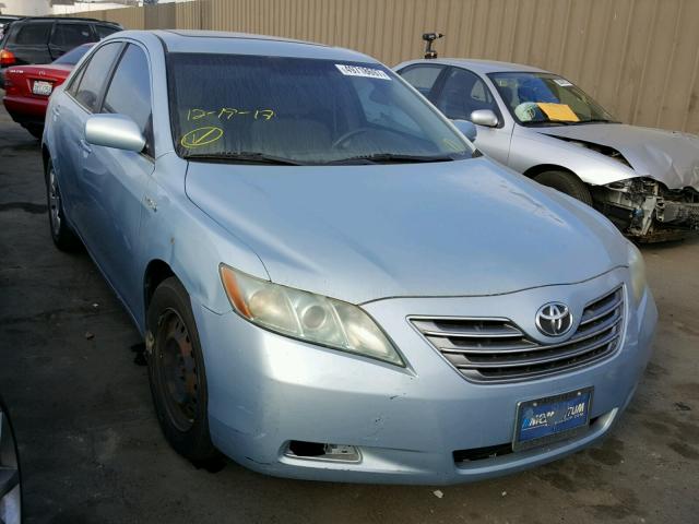 4T1BB46K68U062439 - 2008 TOYOTA CAMRY HYBR BLUE photo 1