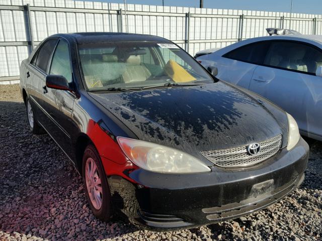 4T1BF32K14U063111 - 2004 TOYOTA CAMRY LE BLACK photo 1