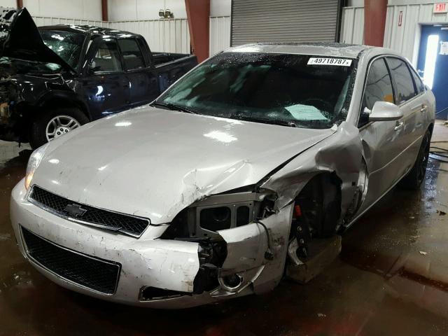 2G1WD58C289148719 - 2008 CHEVROLET IMPALA SUP SILVER photo 2