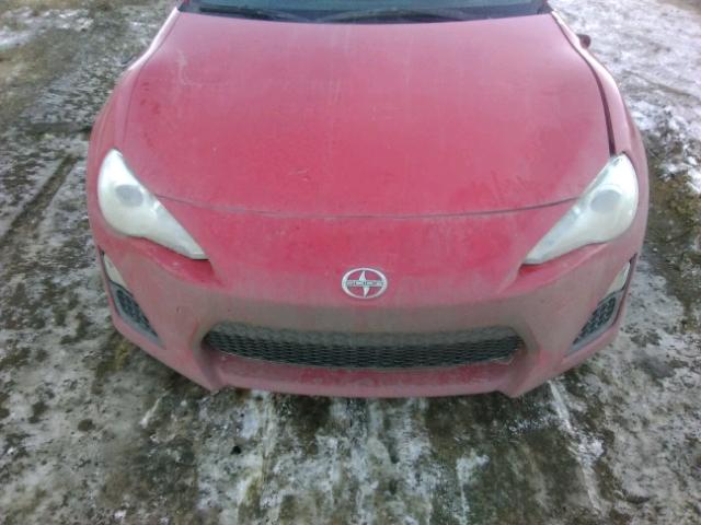 JF1ZNAA12E9702741 - 2014 TOYOTA SCION FR-S წითელი ფოტო 7