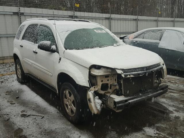 2CNDL23F556123680 - 2005 CHEVROLET EQUINOX LS WHITE photo 1