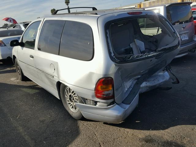 2FMZA5144WBC91611 - 1998 FORD WINDSTAR W SILVER photo 3