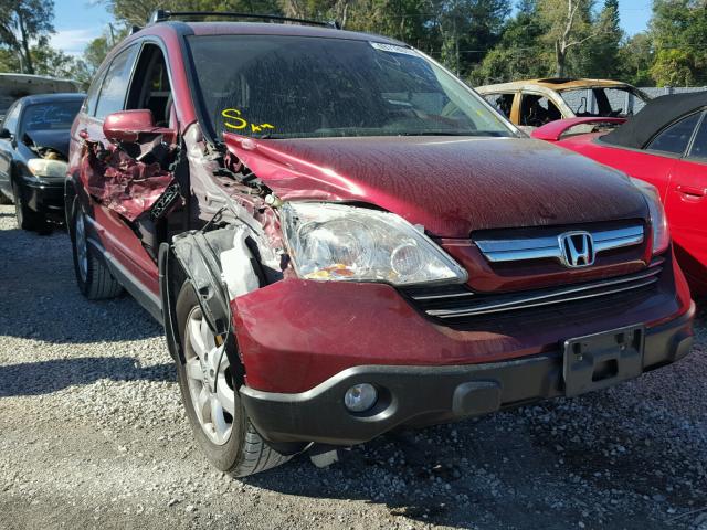 JHLRE48757C042824 - 2007 HONDA CR-V EXL RED photo 1